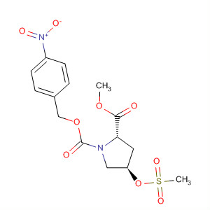 1,2-Pyrrolidinedicarboxylicacid,4-[(Methylsulfonyl)oxy]-,2-Methyl1-[(4-nitrophenyl)Methyl]ester,(2S,4R)-