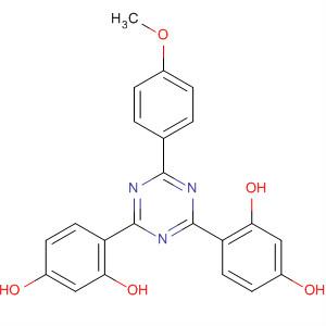 1,3-Benzenediol,4,4'-[6-(4-methoxyphenyl)-1,3,5-triazine-2,4-diyl]bis-