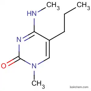 Molecular Structure of 145729-67-5 (1-methyl-4-(methylamino)-5-propylpyrimidin-2(1H)-one)