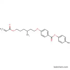 벤조산, 4-[[3-메틸-6-[(1-옥소-2-프로페닐)옥시]헥실]옥시]-, 1,4-페닐렌 에스테르