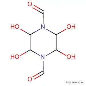 Molecular Structure of 1534-22-1 (1,4-Piperazinedicarboxaldehyde, 2,3,5,6-tetrahydroxy-)