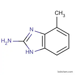 Molecular Structure of 171082-91-0 (1H-Benzimidazol-2-amine, 4-methyl- (9CI))