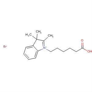 1-(5-carboxypentyl)-2,3,3-trimethylindoleninium bromide