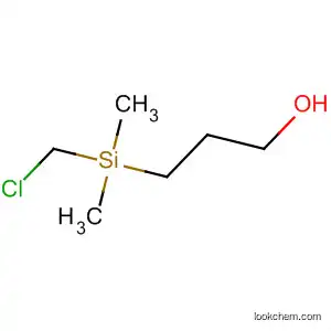 Molecular Structure of 18171-24-9 (3-((chloroMethyl)diMethylsilyl)propan-1-ol)