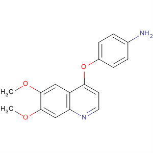 BenzenaMine,4-[(6,7-diMethoxy-4-quinolinyl)oxy]-