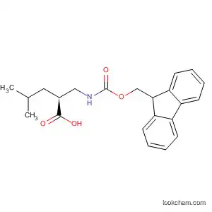 Molecular Structure of 193887-45-5 ((S)-Fmoc-beta2-homoleucine)