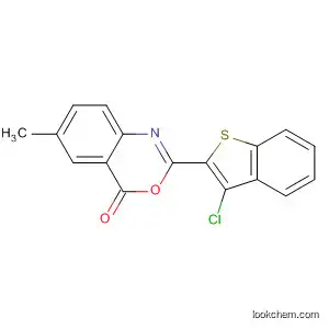 4H-3,1-Benzoxazin-4-one, 2-(3-chlorobenzo[b]thien-2-yl)-6-methyl-