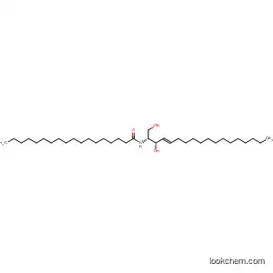 Molecular Structure of 252039-52-4 (Octadecanamide,
N-[(1R,2S,3E)-2-hydroxy-1-(hydroxymethyl)-3-heptadecenyl]-)