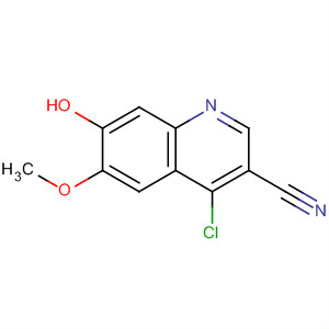 4-Chloro-3-cyano-7-hydroxy-6-methoxyquinoline