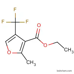 Molecular Structure of 26431-52-7 (ethyl 2-Methyl-4-(trifluoroMethyl)furan-3-carboxylate)