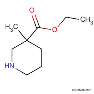 Molecular Structure of 278789-72-3 ((S)-3-Methyl-piperidine-3-carboxylic acid ethyl ester)