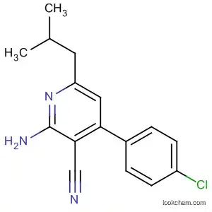 2- 아미노 -4- (4- 클로로 페닐) -6- 이소 부틸 니코 티노 니트릴