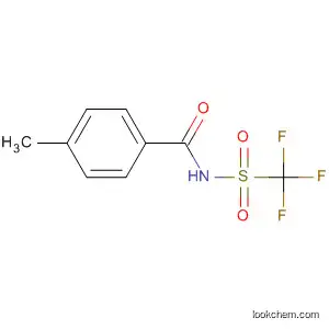 Molecular Structure of 343337-70-2 (4-methyl-N-(trifluoromethylsulfonyl)benzamide)