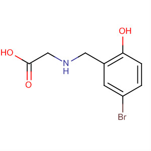 Glycine, N-[(5-bromo-2-hydroxyphenyl)methyl]-