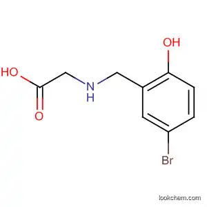Molecular Structure of 35253-31-7 (Glycine, N-[(5-bromo-2-hydroxyphenyl)methyl]-)