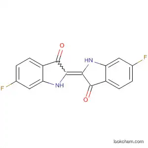Molecular Structure of 362-20-9 (3H-Indol-3-one,
6-fluoro-2-(6-fluoro-1,3-dihydro-3-oxo-2H-indol-2-ylidene)-1,2-dihydro-)