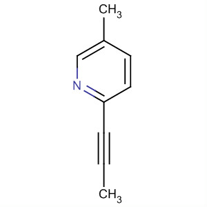Pyridine, 5-methyl-2-(1-propynyl)-