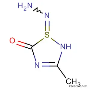 Molecular Structure of 38362-20-8 (3-Methyl-1,2,4-thiadiazol-5(2H)-one hydrazone)