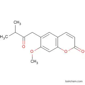 7-Methoxy-6-(3-methyl-2-oxobutyl)-2H-1-benzopyran-2-one