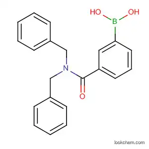 Molecular Structure of 397843-73-1 (Boronic acid, [3-[[bis(phenylmethyl)amino]carbonyl]phenyl]-)