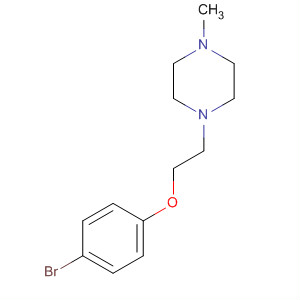1-[2-(4-BROMOPHENOXY)ETHYL]-4-METHYLPIPERAZINE