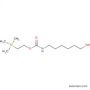Molecular Structure of 401601-02-3 (Carbamic acid, (6-hydroxyhexyl)-, 2-(trimethylsilyl)ethyl ester)