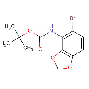 Carbamic acid, (5-bromo-1,3-benzodioxol-4-yl)-, 1,1-dimethylethyl  ester
