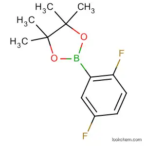 Molecular Structure of 408492-25-1 (2,5-Difluorobenzeneboronic acid pinacol ester, 96%)
