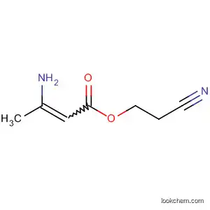 2-부텐산, 3-아미노-, 2-시아노에틸 에스테르