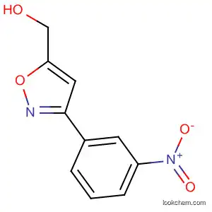 Molecular Structure of 438565-35-6 ([3-(3-Nitro-phenyl)-isoxazol-5-yl]-methanol)