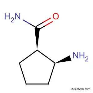 Molecular Structure of 464913-93-7 (Cyclopentanecarboxamide, 2-amino-, (1R,2S)- (9CI))