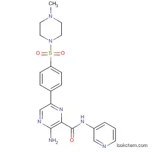 3-Amino-6-{4-[(4-Methylpiperazin-1-Yl)sulfonyl]phenyl}-N-Pyridin-3-Ylpyrazine-2-Carboxamide
