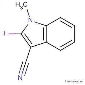 2-Iodo-1-methyl-1H-indole-3-carbonitrile