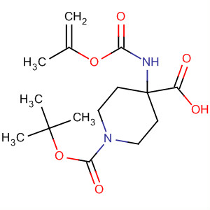 1,4-Piperidinedicarboxylic acid, 4-[[(2-propenyloxy)carbonyl]amino]-,  1-(1,1-dimethylethyl) ester