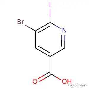 5-브로모-6-요오도-3-피리딘카르복실산