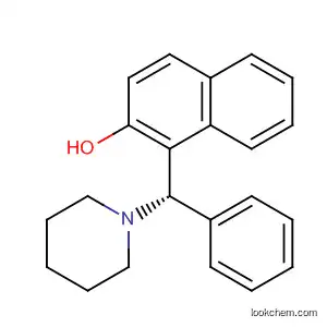 Molecular Structure of 500352-92-1 (1-((S)-PHENYL(PIPERIDIN-1-YL)METHYL)NAPHTHALEN-2-OL)