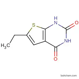 Molecular Structure of 502649-08-3 (Thieno[2,3-d]pyrimidine-2,4(1H,3H)-dione, 6-ethyl-)