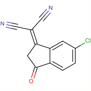 2-(6-Chloro-2,3-dihydro-3-oxo-1H-inden-ylidene)-propanedinitrile
