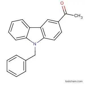 Molecular Structure of 52915-10-3 (Ethanone, 1-[9-(phenylmethyl)-9H-carbazol-3-yl]-)