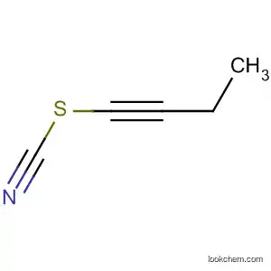 Molecular Structure of 57562-94-4 (Thiocyanic acid, 1-butynyl ester)