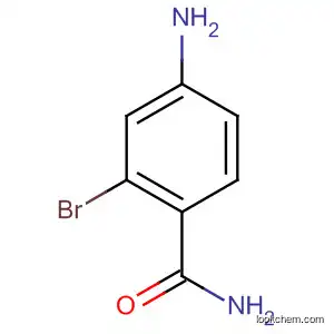 Molecular Structure of 609783-21-3 (Benzamide, 4-amino-2-bromo-)