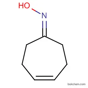 Molecular Structure of 65113-00-0 (4-Cyclohepten-1-one oxime)