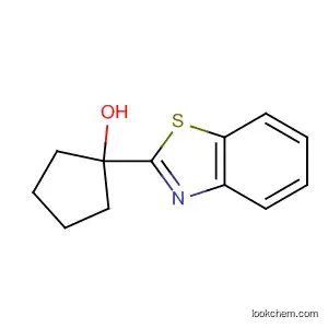 Molecular Structure of 66730-31-2 (Cyclopentanol, 1-(2-benzothiazolyl)- (9CI))