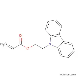 Molecular Structure of 6915-68-0 (2-(9H-CARBAZOL-9-YL)ETHYL ACRYLATE  97)