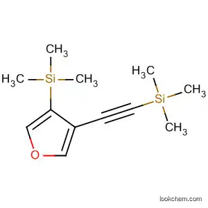 Molecular Structure of 86842-14-0 (Silane, trimethyl[4-[(trimethylsilyl)ethynyl]-3-furanyl]-)