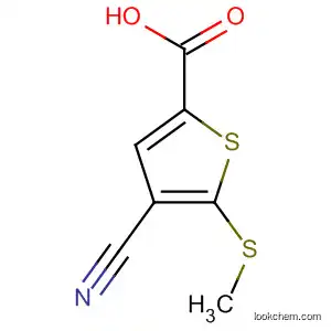 4-Cyano-5-methylsulfanylthiophene-2-carboxylicacid