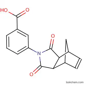 Molecular Structure of 117958-24-4 (3-(3,5-DIOXO-4-AZA-TRICYCLO[5.2.1.0(2,6)]DEC-8-EN-4-YL)-BENZOIC ACID)