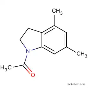 1H-Indole, 1-acetyl-2,3-dihydro-4,6-dimethyl-