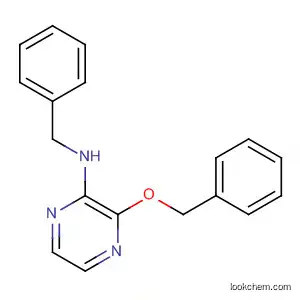 Pyrazinamine, 3-(phenylmethoxy)-N-(phenylmethyl)-
