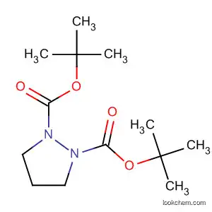Molecular Structure of 146605-64-3 (1,2 -Di-Boc-pyrazolidine)